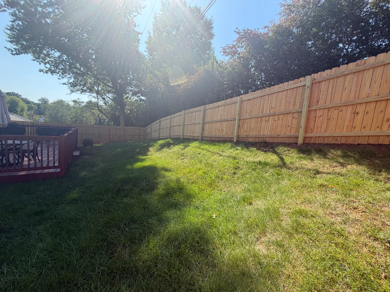 New Privacy Fence — Full Run at an Arorix customer project