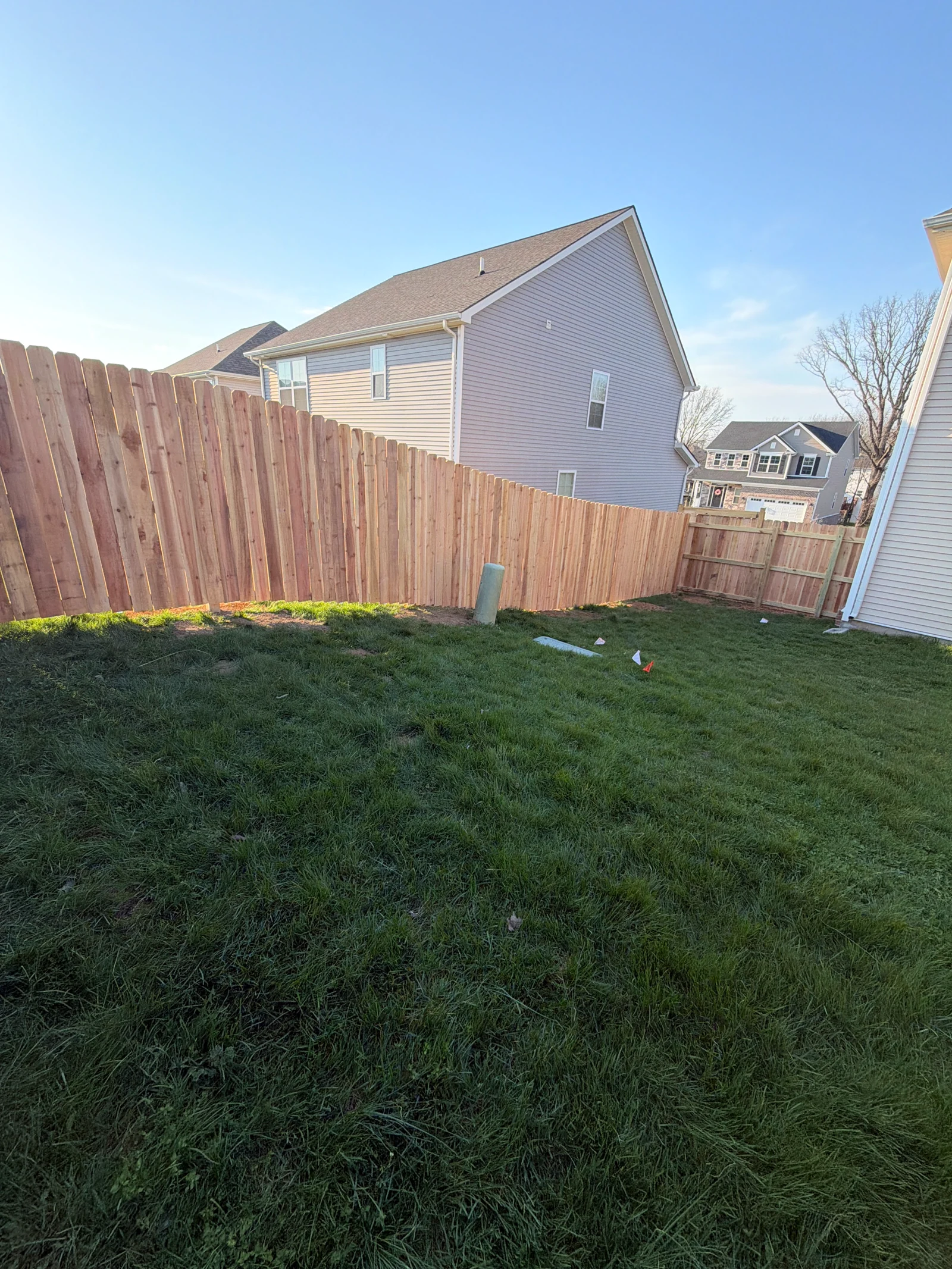 Privacy Fence — Side Yard at an Arorix customer project