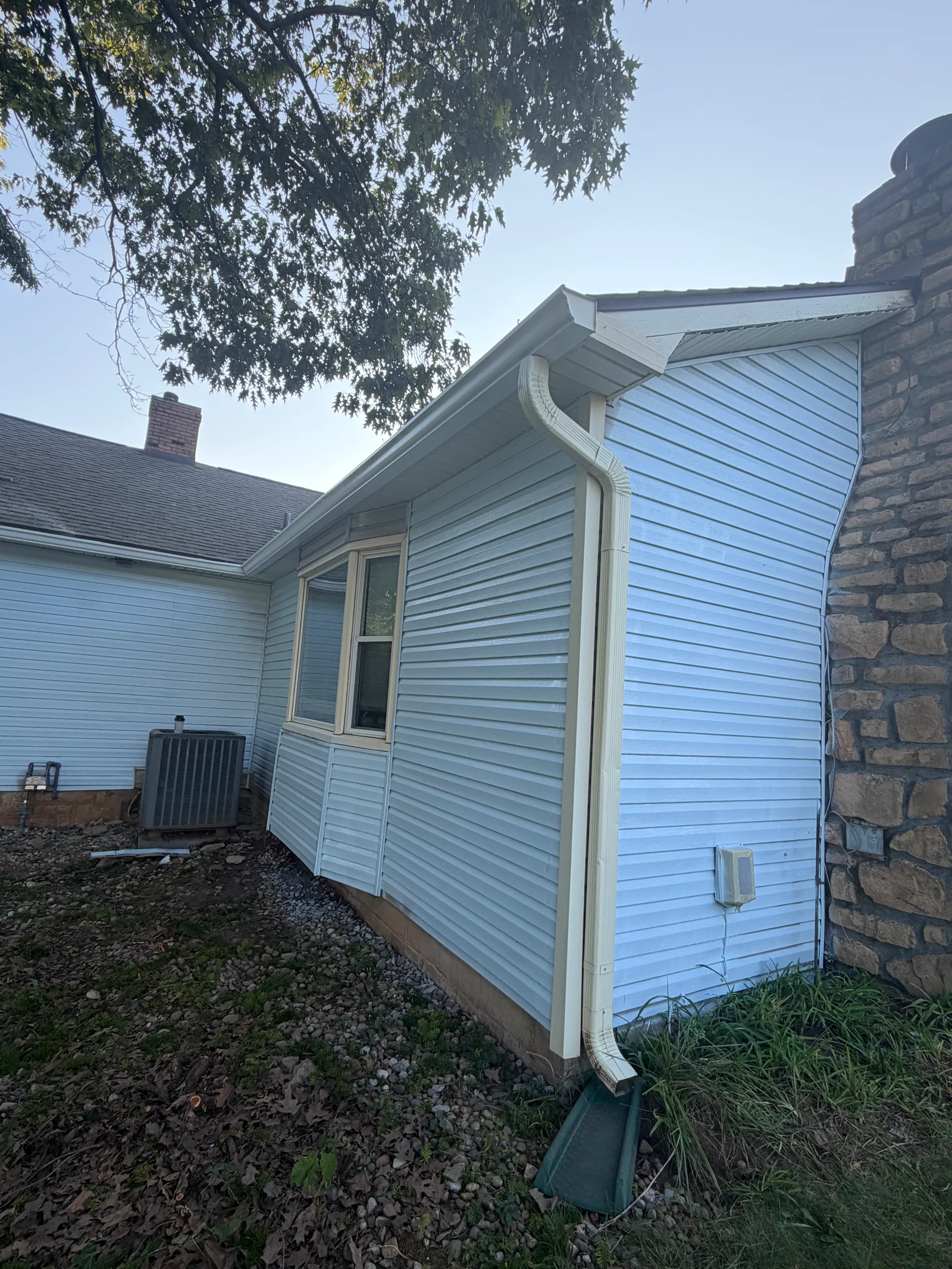 Siding and Trim — Repainting Detail on a house repaint by Arorix Home Solutions