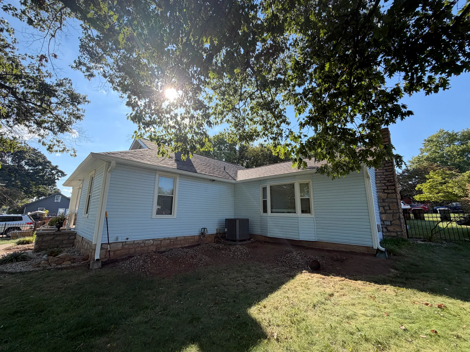 Side Elevation — After Repainting on a house repaint by Arorix Home Solutions