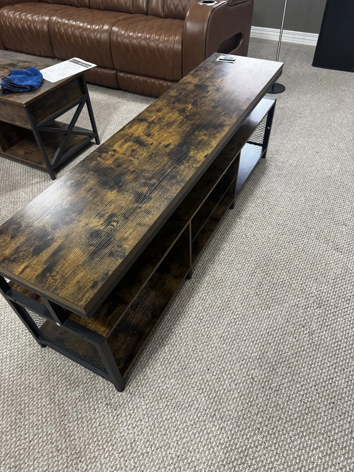 Coffee table assembled by Arorix Home Solutions in Lexington Kentucky